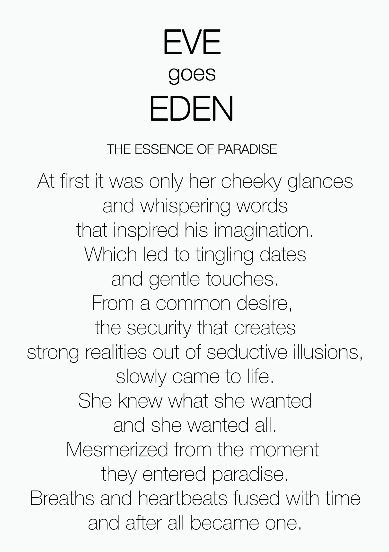 Philly & Phill Eve Goes Eden EDP