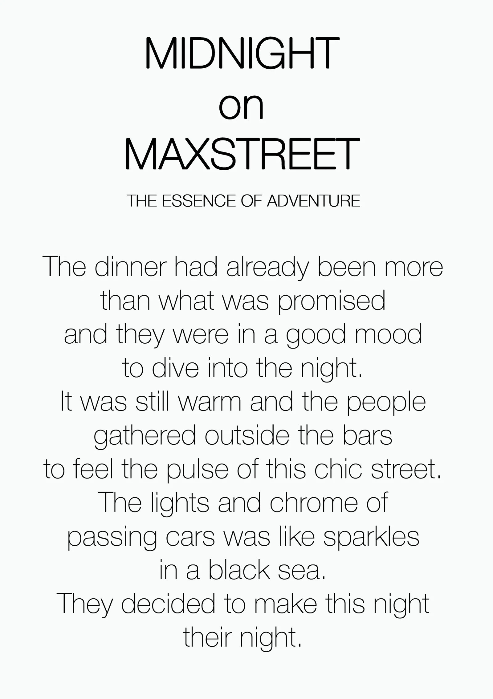 Philly & Phill Midnight on Maxstreet EDP
