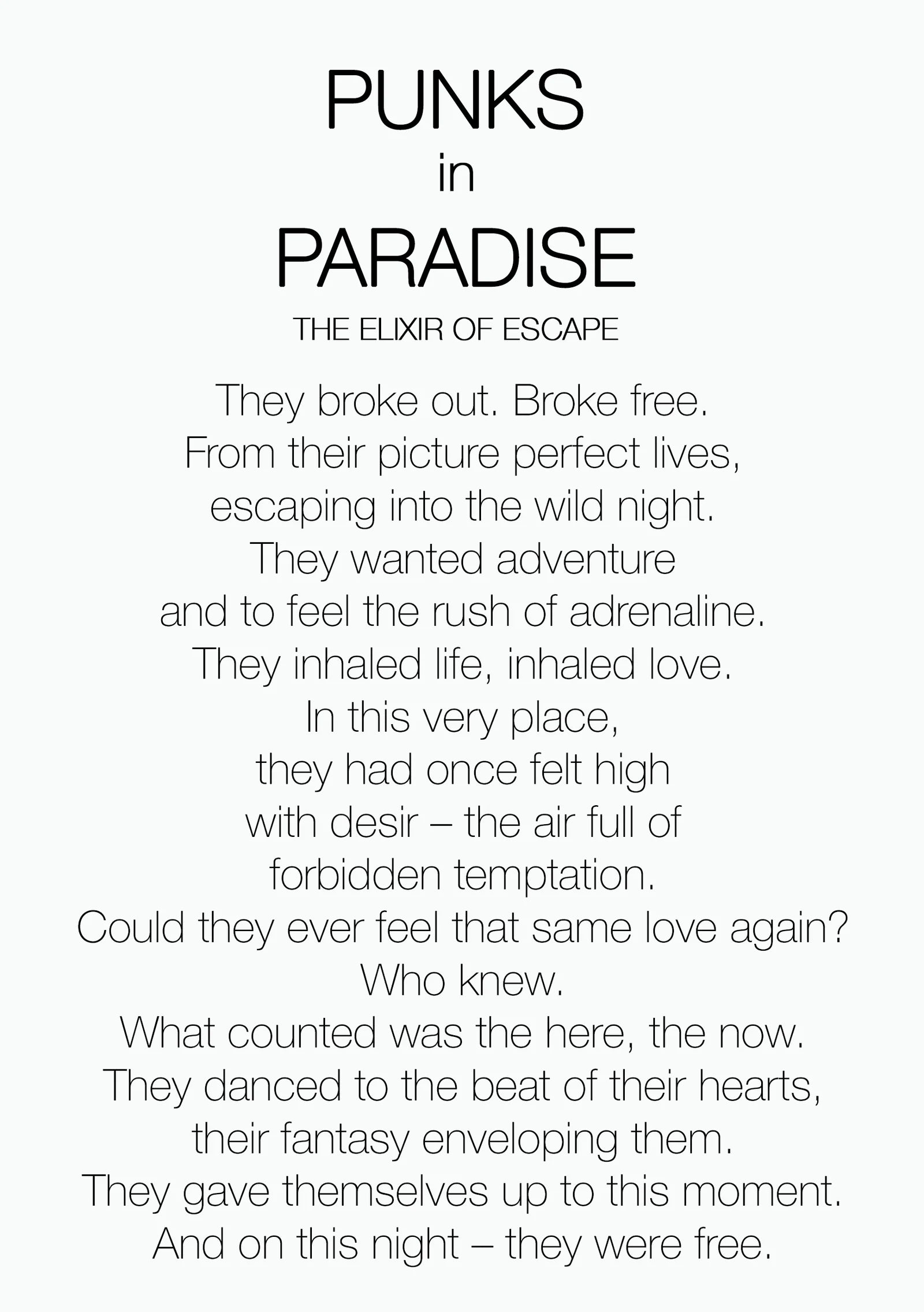 Philly & Phill Punks in Paradise EDP